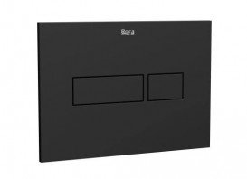 Система інсталяції Roca Duplo Nova з кнопкою змиву PL NV1 чорний матовий A89P320020