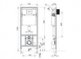 Система инсталляции Roca Duplo Nova WC A890020020