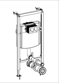 Система інсталяції Villeroy & Boch ViConnect для дитячого туалету з бачком 92215400