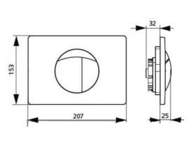 Система інсталяції для підвісного унітазу Sanit Ineo 5в1 90.774.81.0001