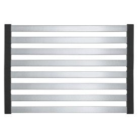 Складная большая полка-решетка для посуды Grohe L-размер 348х490 мм нержавеющая сталь 40854SD0