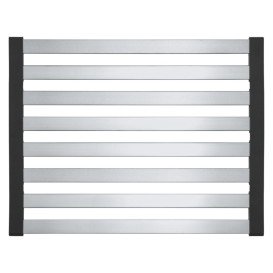 Складная большая полка-решетка для посуды Grohe L-размер 348х450 мм нержавеющая сталь 40856SD0