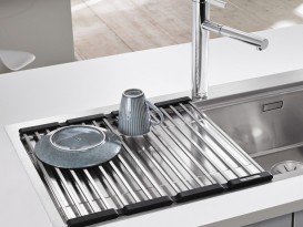 Складная решетка для мойки Blanco 460х426 мм нержавеющая сталь 238482