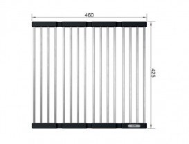 Складная решетка для мойки Blanco 460х426 мм нержавеющая сталь 238482