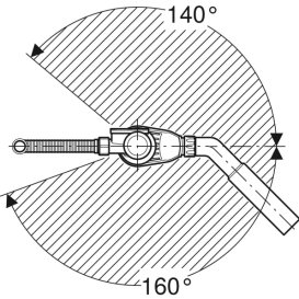 Слив-перелив для ванны Geberit d52 с кнопкой PushControl декоративным комплектом и соединительным коленом глянцевый хром 150.757.21.6