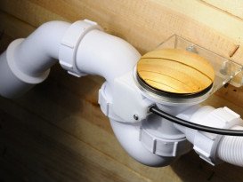 Злив-перелив для ванни McAlpine автомат золото HC31-GOLD