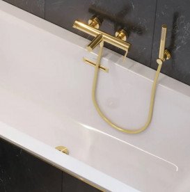 Слив-перелив для ванни Radaway Tiana золото ARIN.FLOW.GL