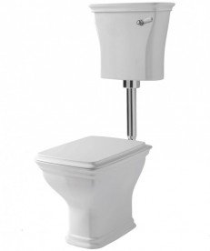 Зливний бачок для унітазу ArtCeram Civitas низький білий глянсовий CIC007 01; 00