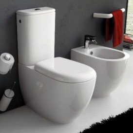 Сливной бачок для унитаза ArtCeram File 2.0 санфарфор белый глянцевый FLC001 01;00