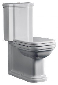 Сливной бачок для унитаза моноблок Kerasan Waldorf белый 418101