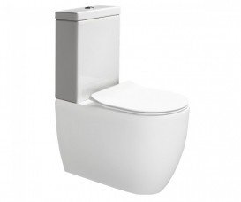 Зливний бачок для унітазу-компакта Axa Glomp кераміка білий глянцевий 0205101