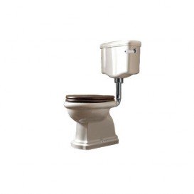 Зливний бачок підвісний для унітазу низький Kerasan Retro прямокутний білий 107201