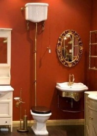 Зливний бачок підвісний для унітазу високий Kerasan Retro прямокутний білий 108001