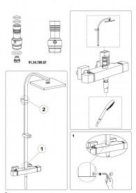 Зливний клапан Tres Cuadro хром 913478907