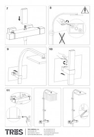 Зливний клапан Tres Cuadro хром 913478907