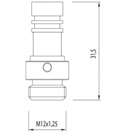 Зливний клапан Tres Cuadro хром 913478907