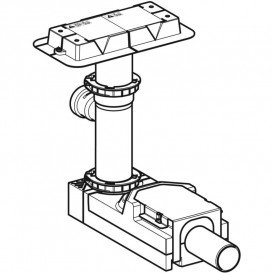 Сливной трап Geberit Сleanline горизонтальный dn50 с боковым соединением 154.159.00.1