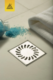 Зливний трап з гідрозатворів MCH з вертикальним випуском DN 50 білий 414 L