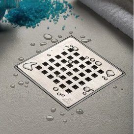 Сливной трап с сухим сифоном MCH Neptun с вертикальным выпуском DN 50 нержавеющая сталь 420 NXL