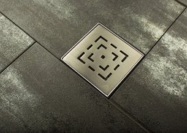 Зливний трап з сухим сифоном MCH Neptun з вертикальним випуском DN 50 нержавіюча сталь L 420 NXL