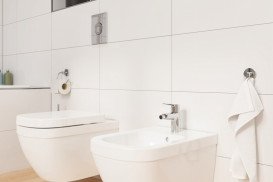 Смеситель для биде Grohe QuickFix Start однорычажный с донным клапаном хром 32560002