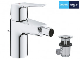 Смеситель для биде Grohe QuickFix Start однорычажный с донным клапаном хром 32560002