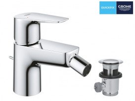 Змішувач для біде Grohe QuickFix StartEdge одноважільний з донним клапаном хром 23345001