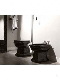 Змішувач для біде Kerasan Retro двухвентильний на три отвори хром 739290