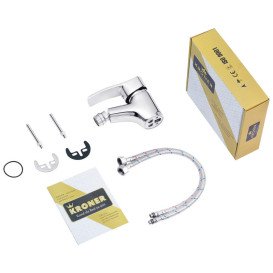 Змішувач для біде Kroner KRM Odra-C020 одноважільний хром CV023577