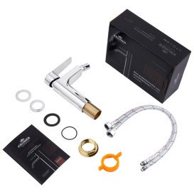 Змішувач для біде Kroner KRP Eifel-C020 одноважільний хром CV023613