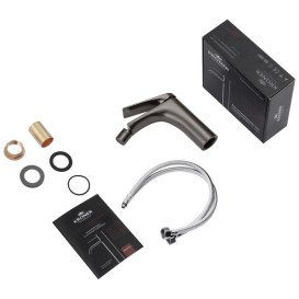 Смеситель для биде Kroner KRP Graz - GRP020 однорычажный графит CV033150