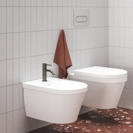 Смеситель для биде Ravak Espirit однорычажный графит матовый X070318