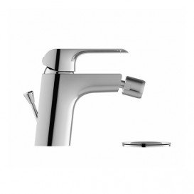 Смеситель для биде Ravak Flat однорычажный с донным клапаном глянцевый хром X070122