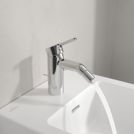 Смеситель для биде Villeroy & Boch Skyla с донным клапаном хром TVB11600100061