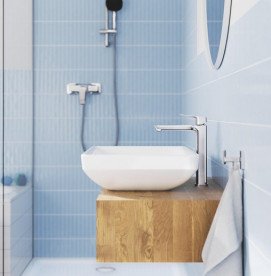 Змішувач для душу Grohe Dice одноважільний хром 1018740000