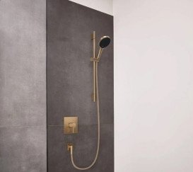 Смеситель для душа Hansgrohe Finoris скрытого монтажа однорычажный бронза 76615140