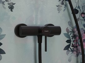 Смеситель для душа Hansgrohe Zesis S однорычажный черный матовый 74621670