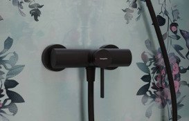 Змішувач для душу Hansgrohe Zesis S одноважільний матовий чорний 74622670