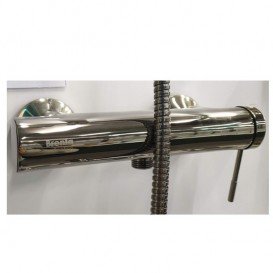 Змішувач для душа Imprese Brenta одноважільний настінний графіт ZMK091908080