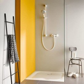 Смеситель для душа Kludi Pure&Easy однорычажный  белый 378419165