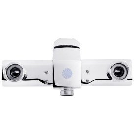 Змішувач для душу Kroner KRM Kante-C050 з душовим гарнітуром хром CV023583