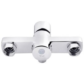 Змішувач для душу Kroner KRM Main-C050 з душовим гарнітуром хром CV018618