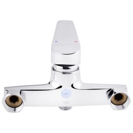 Змішувач для душу Kroner KRP Brocken-C050 з душовим гарнітуром хром CV023596