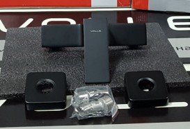 Змішувач для душу одноважільний Volle De la Noche чорний 10-40-3100-black