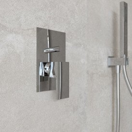 Змішувач для душу Ponsi Italia R вбудований хром BTITRCIN04