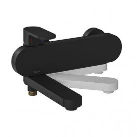 Змішувач для ванної Ravak Chrome настінний одноважільний чорний X070431