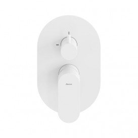 Змішувач для душу Ravak Eleganta одноважільний на 2 споживачі білий матовий X070264