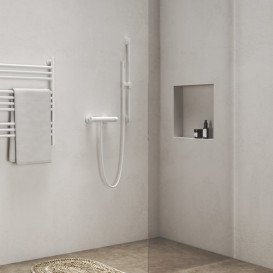 Смеситель для душа Ravak Espirit однорычажный матовый белый X070243