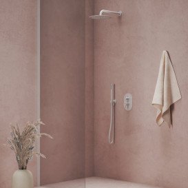 Смеситель для душа Ravak Espirit встраиваемый 2 потребителя белый матовый X070251