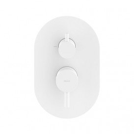 Змішувач для душу Ravak Espirit вбудований 2 споживача білий матовий X070251